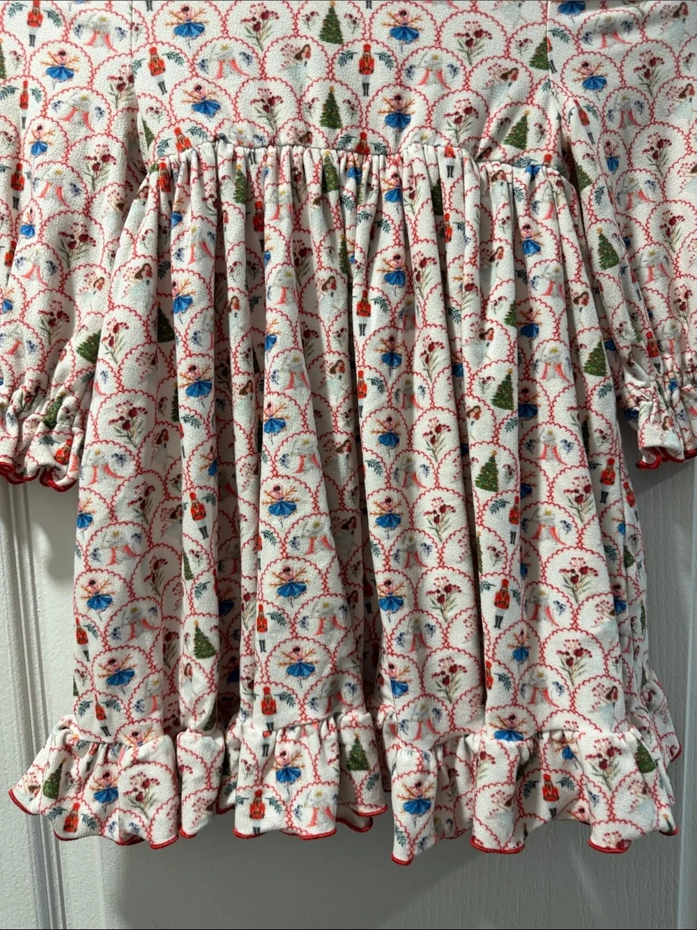 Swoon Baby Floral Button-Front Ruffle Dress Size 4